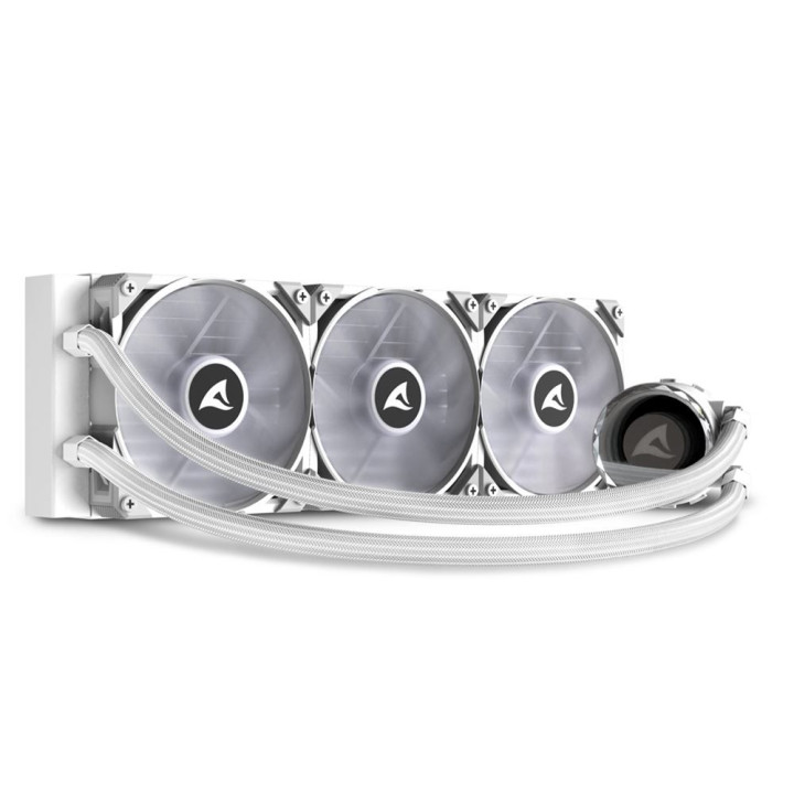 SHARKOON LIQUID COOLING S90 WHITE ARGB 360